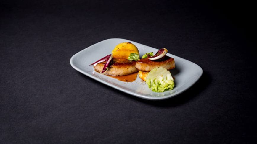 Gegrillte-Ananas-mit-Tandoori-Gefluegelleber