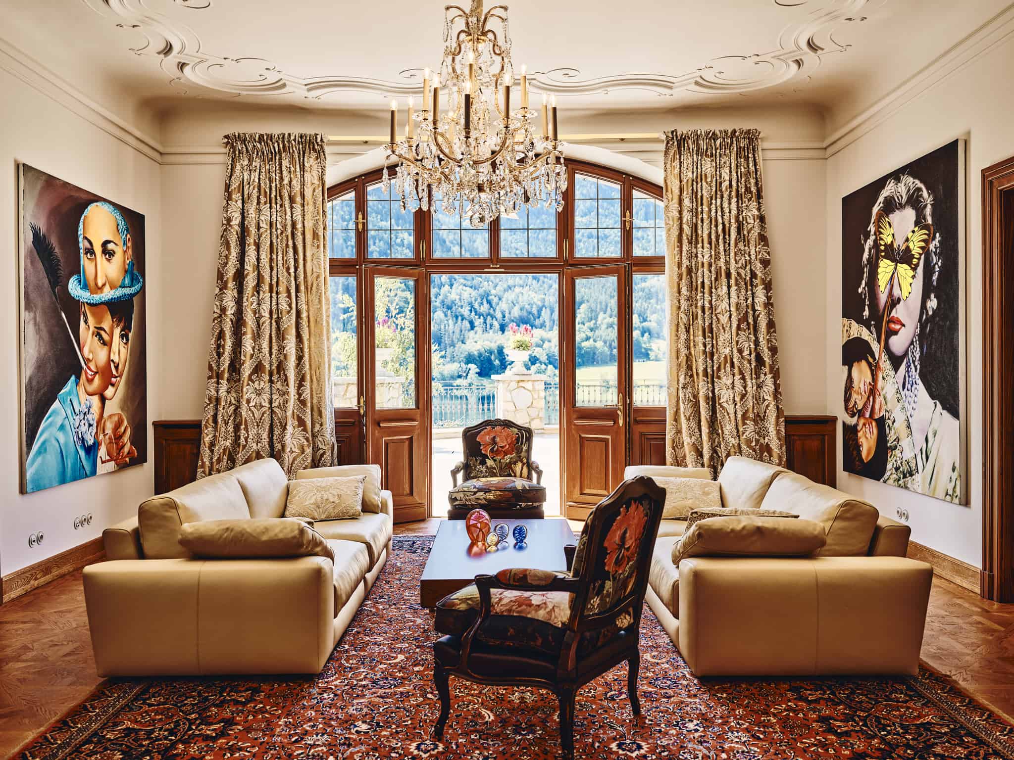 Die wunderschöne neue Villa Anna.