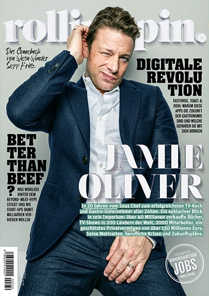 Rolling Pin Cover 239 Jamie Oliver nachdenklich